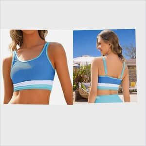 Etosel swimming top XL multicolor NWT ribble 
Sporty Scoop